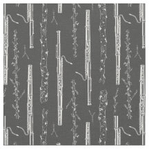 Bassoon Instrument Music Orchestra Band Craft Grau