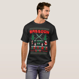 Bassoon ist es Weihnachtstageshässliche T-Shirt