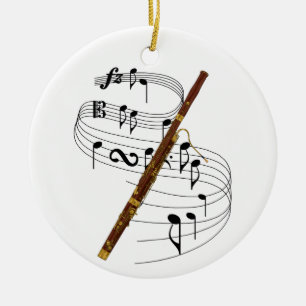 Bassoon Keramikornament