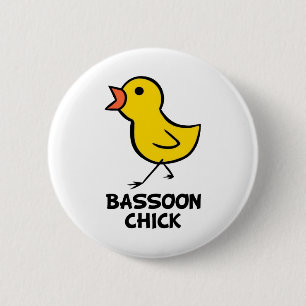 Bassoon-Küken Button