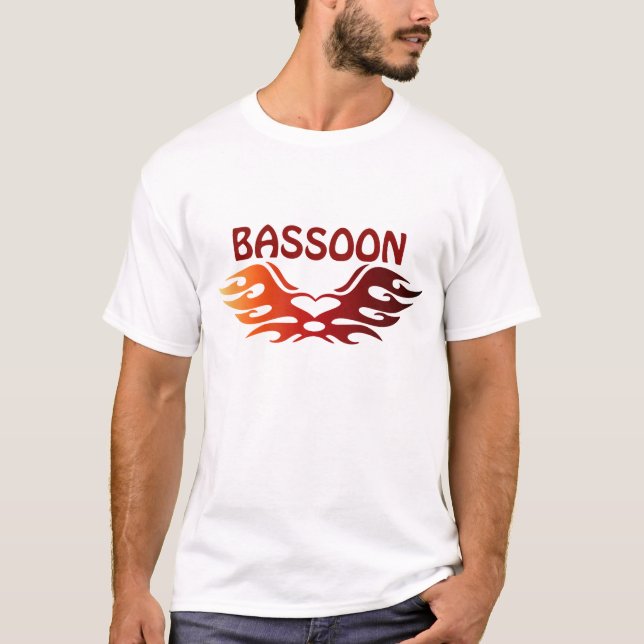 Bassoon-Musik-T - Shirt (Vorderseite)