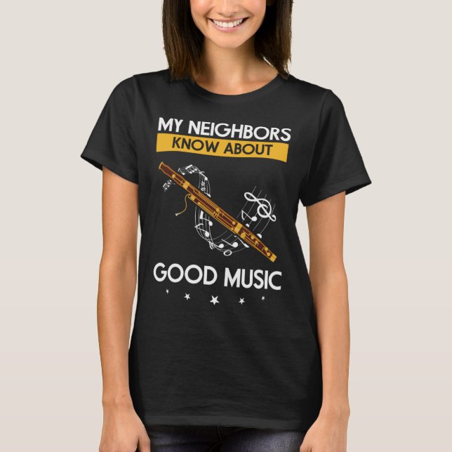 Bassoon Orchesta Quote for Bassoon Player 1 T-Shirt (Vorderseite)