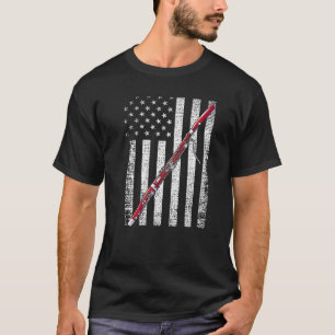 Bassoon Player US sa Flag Liebe zu spielen Bassoon T-Shirt