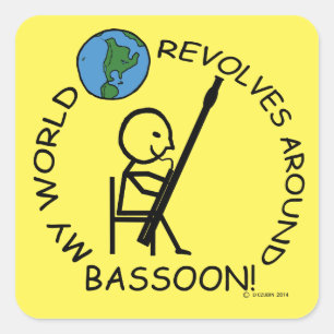 Bassoon - Revolten der Welt um den Aufkleber auf d