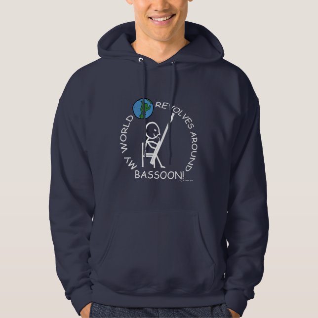 Bassoon - Revolten rund um die Welt Hoodie (Vorderseite)