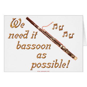 Bassoon, wie möglich