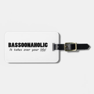 Bassoonaholisches Leben Gepäckanhänger