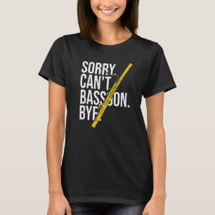 Bassoonist und Bassoon Player T-Shirt