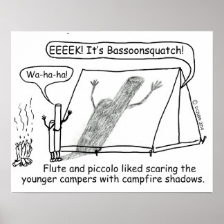 Bassoonsquatch Poster