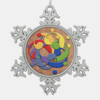 Bassschlüssel-Regenbogen-Puzzlespiel-Ball