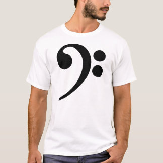 Bassschlüssel T-Shirt