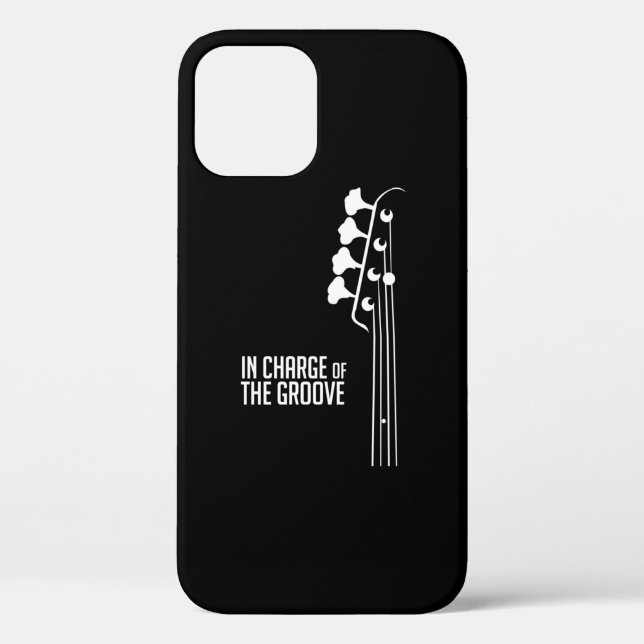 Bassspieler, der für den Groove verantwortlich ist Case-Mate iPhone Hülle (Rückseite)