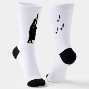 Bassspieler Musiker Socken