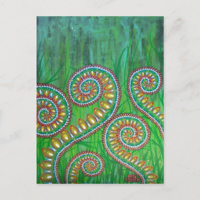 Basstraum Postkarte (Vorderseite)