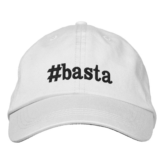 #basta Hut (Vorderseite)