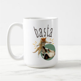 Basta (mit Katzen) Kaffeetasse
