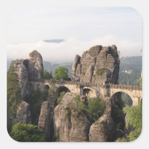 Bastei Bridge in Sachsen Schweiz Aufkleber