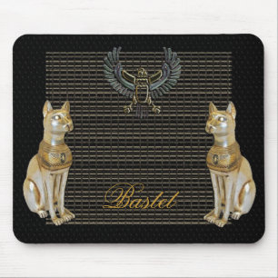 Bastet ägyptische Göttin-Katzen-Mausunterlage Mousepad