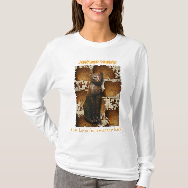 Bastet CAT LOVER Langärmeliges Shirt (Vorderseite)