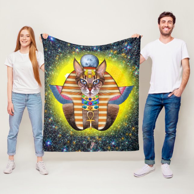 Bastet-Fleece-Decke Fleecedecke (Beispiel)