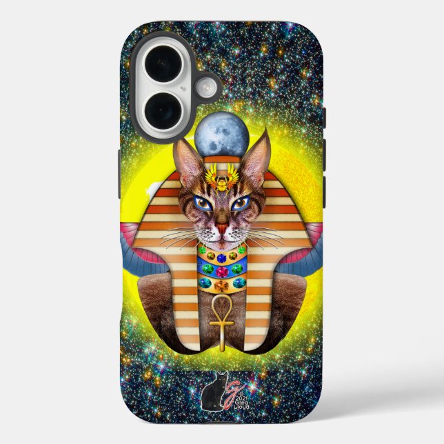 Bastet Hartgesotten Case-Mate iPhone Hülle (Rückseite)