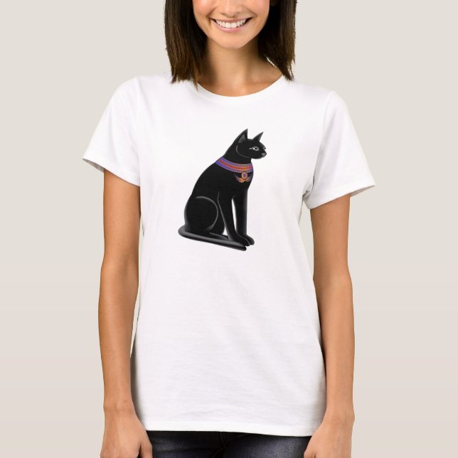 Bastet Katzen-T - Shirt (Vorderseite)