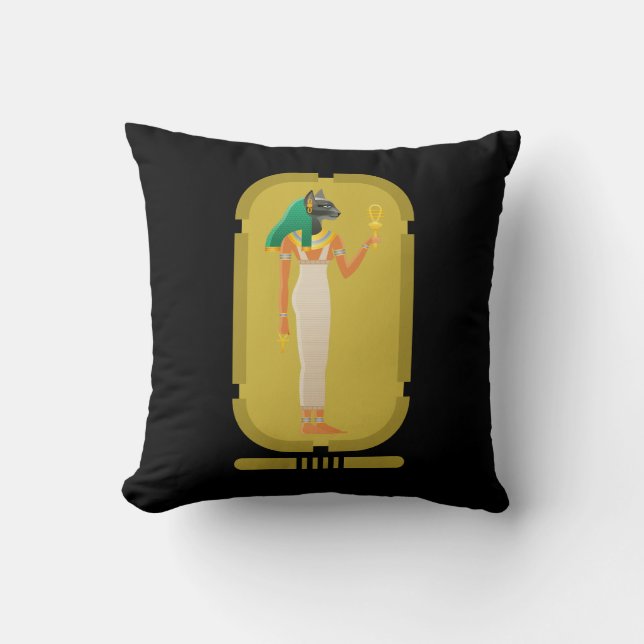 Bastet-Kissen Kissen (Vorderseite)