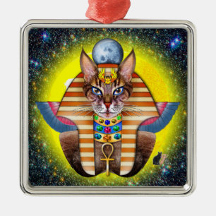 Bastet Ornament Aus Metall