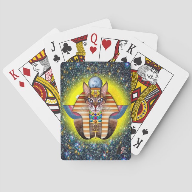Bastet Spielkarten (Rückseite)