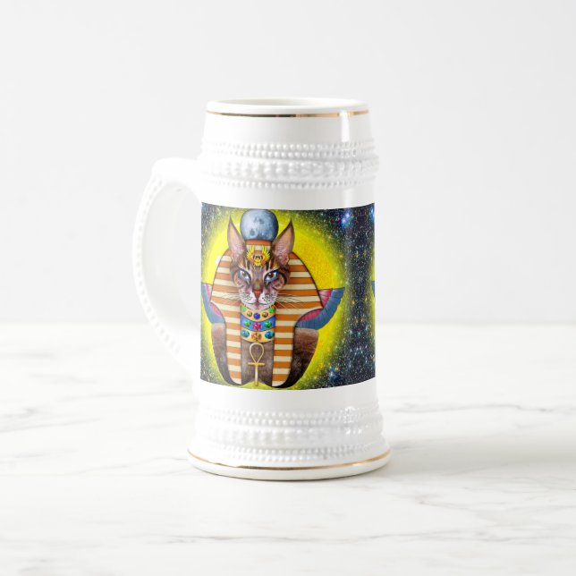 Bastet-Tasse Bierglas (Vorderseite Links)