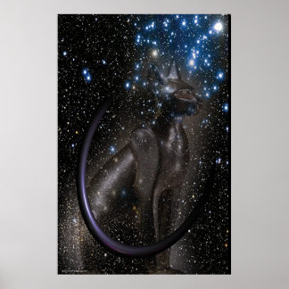 Bastet von Gregory Gallo Poster