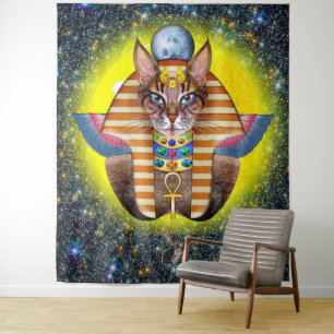 Bastet Wandteppich