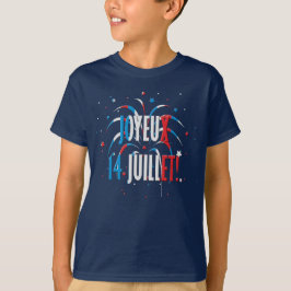 Bastille Day Joyeux 14 Juillet T-Shirt