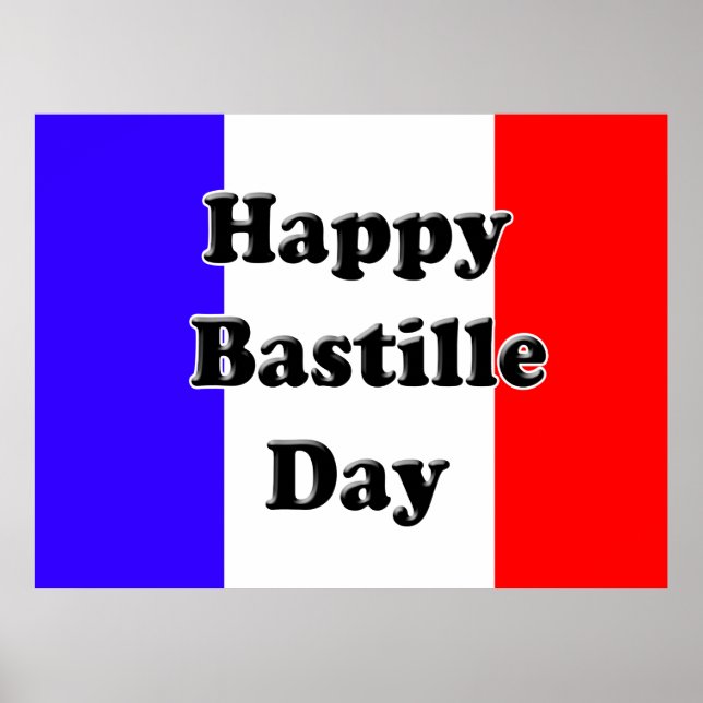Bastille Day Poster (Vorne)