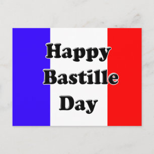 Bastille Day Postkarte
