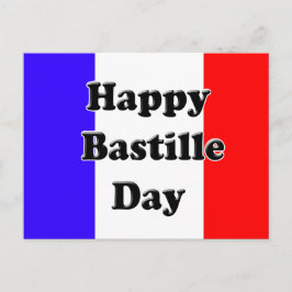 Bastille Day Postkarte
