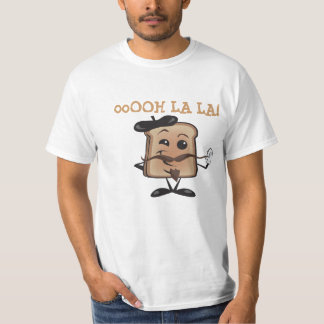 Bastille-Tag Cartoon des französischen Toasts T-Shirt