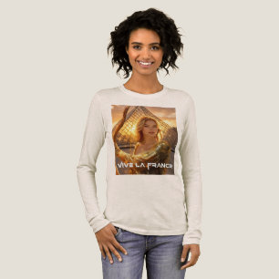 BASTILLE-TAG - ES LEBE FRANKREICH Tri-Blend SHIRT