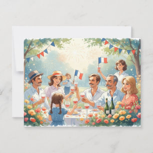 Bastille-Tag Postkarte