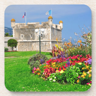 Bastion Menton in Frankreich Untersetzer
