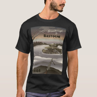 Bastogne 1944 - Schlacht beim Bulge Travel Poster T-Shirt