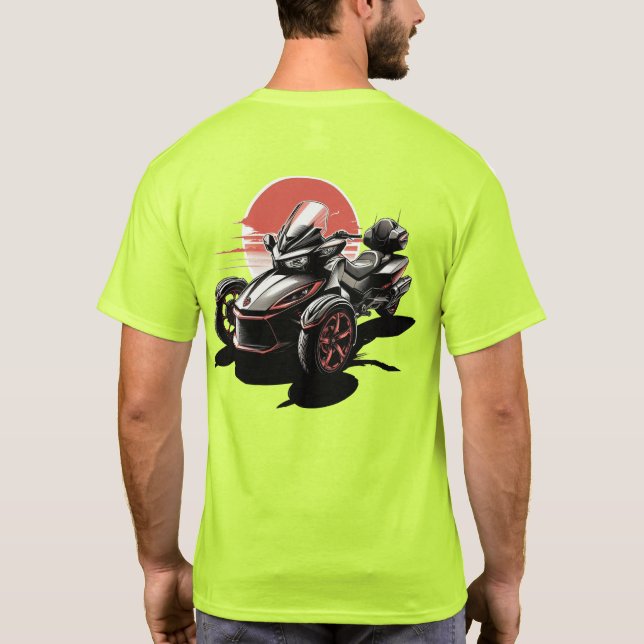 Bastrop Kapitel - Sonne und Schatten T-Shirt (Rückseite)