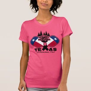 Bastrop Pickleball, Texas (dunkle Shirts) T - Shir T-Shirt