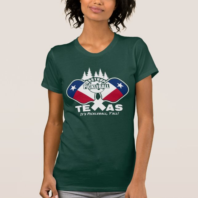 Bastrop Pickleball, Texas (dunkle Shirts) T - Shir T-Shirt (Vorderseite)