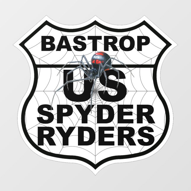 Bastrop TX Kapitel - Aufkleber Kapitel Logo (Blatt)