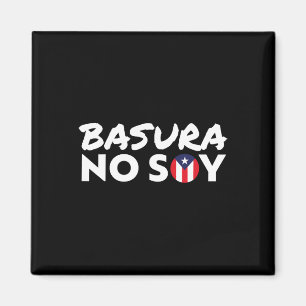 Basura No Soy Puerto Rico Flag I'm Not Garbage Wel Magnet