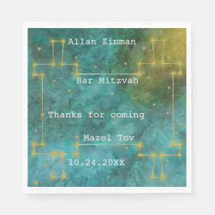 Bat Bar Mitzvah Aus dieser Welt 2 Torah Napkins Serviette