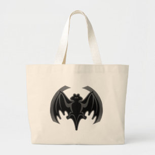 Bat Black Inv The MUSEUM Zazzle Geschenke Jumbo Stoffbeutel