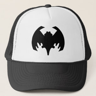 Bat Black The MUSEUM Zazzle Geschenke Truckerkappe