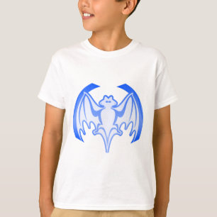 Bat Blue Inv MUSEUM Zazzle Geschenke T-Shirt